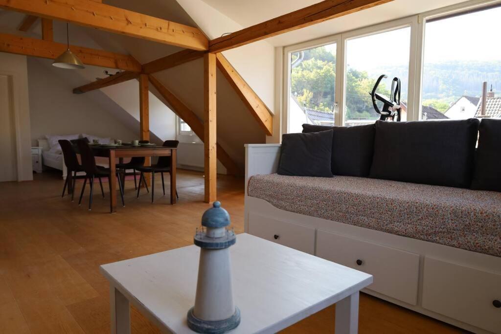 Ferienwohnung Heimbach Burgblick エクステリア 写真